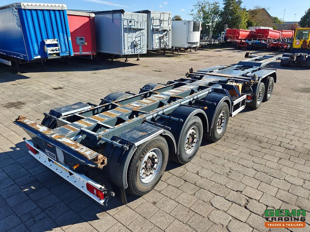 D-Tec COMBITRAILER S-LINE CT-R31-S S-Line CT-F + S-Line CT-R - SAF Assen Schijf - 3x StuurAssen - 4x LiftAssen - Breaker - 02/2027 APK