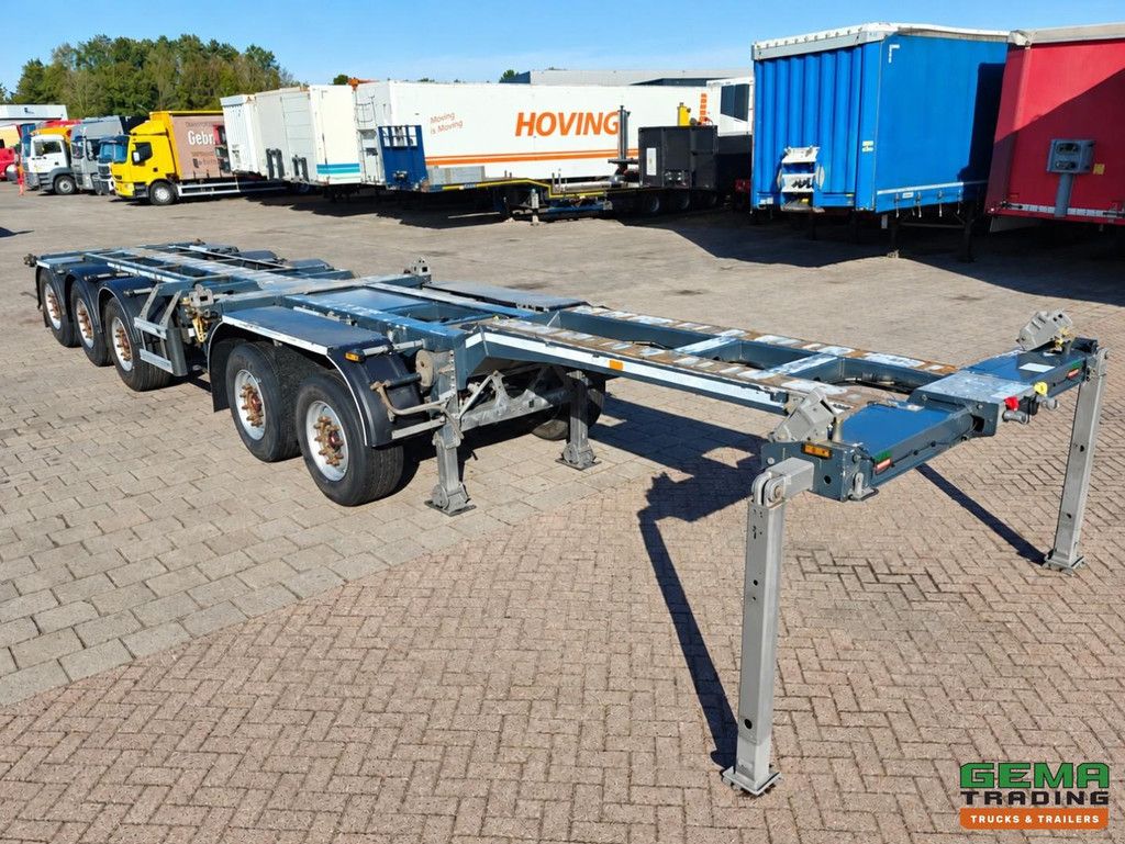 D-Tec COMBITRAILER S-LINE CT-R31-S S-Line CT-F + S-Line CT-R - SAF Assen Schijf - 3x StuurAssen - 4x LiftAssen - Breaker - 02/2027 APK