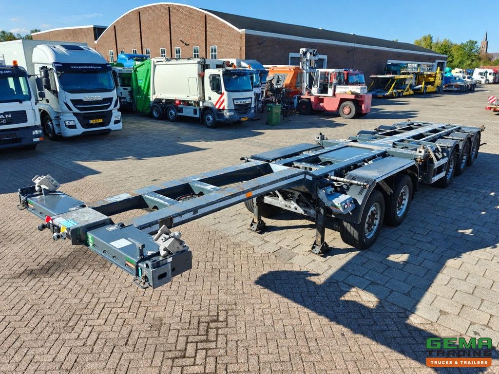 D-Tec COMBITRAILER S-LINE CT-R31-S S-Line CT-F + S-Line CT-R - SAF Assen Schijf - 3x StuurAssen - 4x LiftAssen - Breaker - 02/2027 APK