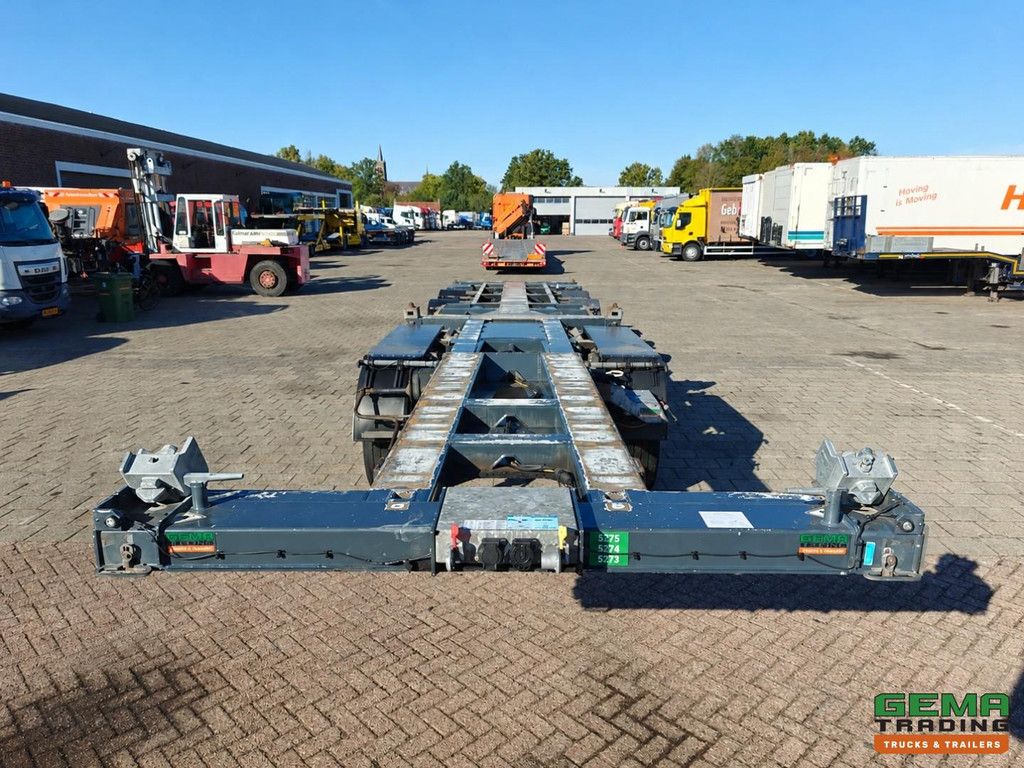 D-Tec COMBITRAILER S-LINE CT-R31-S S-Line CT-F + S-Line CT-R - SAF Assen Schijf - 3x StuurAssen - 4x LiftAssen - Breaker - 02/2027 APK