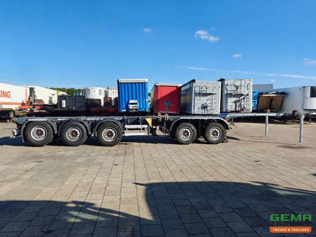 D-Tec COMBITRAILER S-LINE CT-R31-S S-Line CT-F + S-Line CT-R - SAF Assen Schijf - 3x StuurAssen - 4x LiftAssen - Breaker - 02/2027 APK
