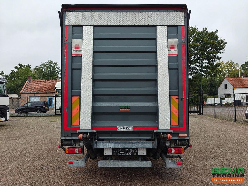DAF LF 210 FA 12T 4x2 Day Cab Euro6A - 7.3m Enclosed Body + Dhollandia 2000KG - Side Door - Belgian Registration