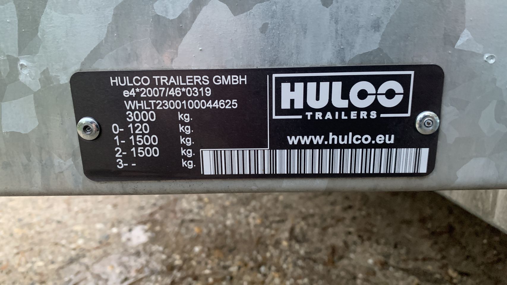 AANBIEDING Sunward SWE08B 2022 met Aanhanger Hulco 2024 ZGAN