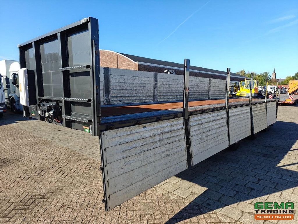 Kennis TPD.348.C-B 11.5m Open Loading Bed Aluminium Sideboards 1.3M Track Width - Steering Axles - BPW Disc Axles