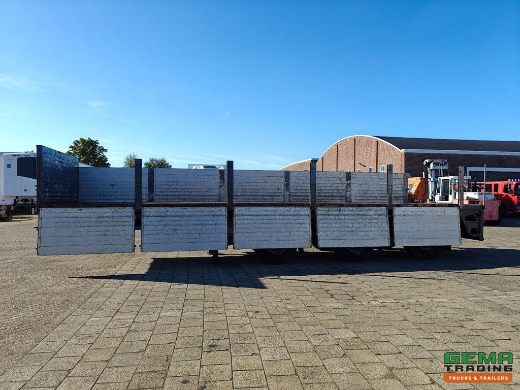 Kennis TPD.348.C-B 11.5m Open Loading Bed Aluminium Sideboards 1.3M Track Width - Steering Axles - BPW Disc Axles