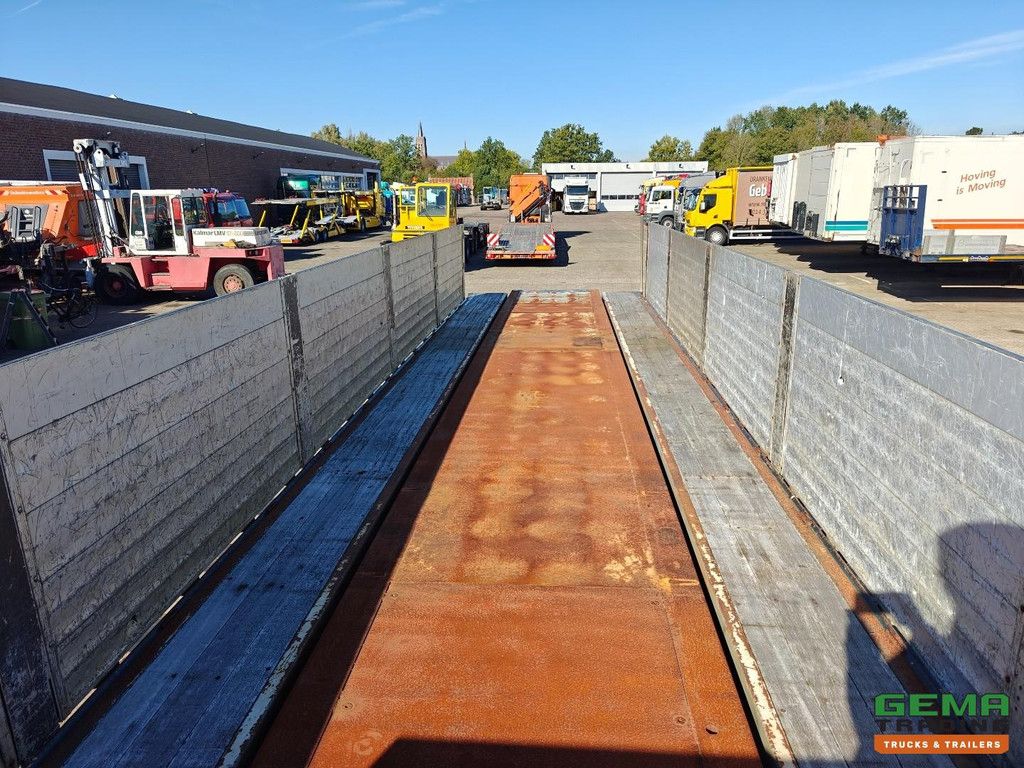Kennis TPD.348.C-B 11.5m Open Loading Bed Aluminium Sideboards 1.3M Track Width - Steering Axles - BPW Disc Axles