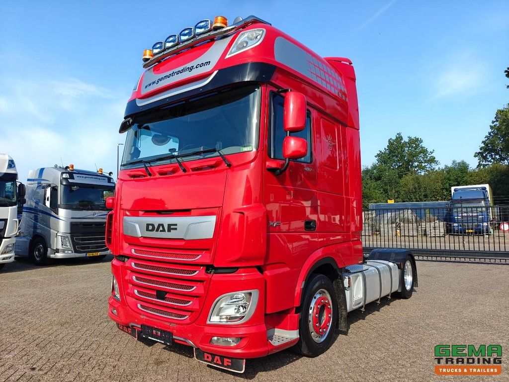 DAF XF 480 FT 4x2 SuperSpaceCab Euro6D - Mega - Alcoa's - StandAirco - SmartTachoV2 - German Truck