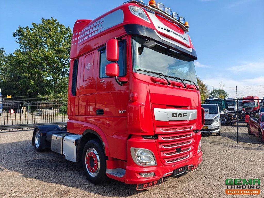 DAF XF 480 FT 4x2 SuperSpaceCab Euro6D - Mega - Alcoa's - StandAirco - SmartTachoV2 - German Truck