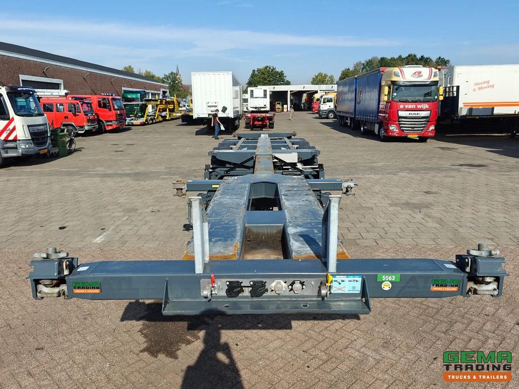 Broshuis 3UCC-39/45 MFCC All Types of Containers - Lift Axle - SAF Disc Brake - 03/2027 MOT