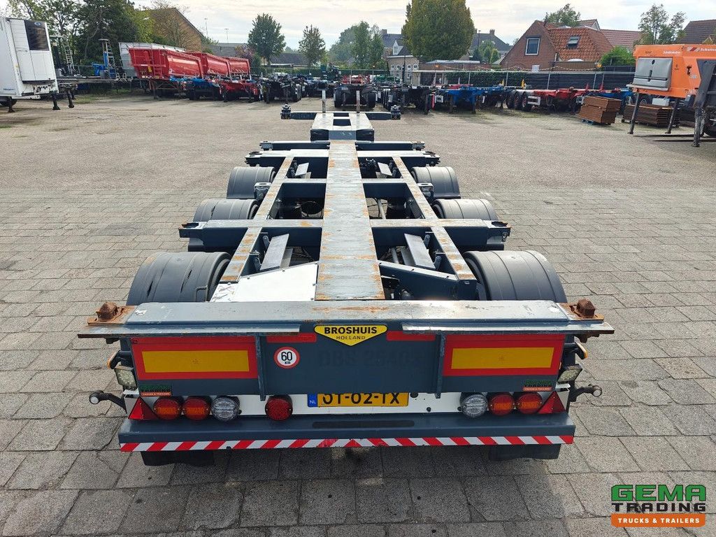 Broshuis 3UCC-39/45 MFCC All Types of Containers - Lift Axle - SAF Disc Brake - 03/2027 MOT