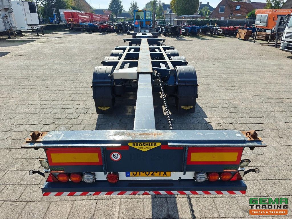 Broshuis 3UCC-39/45 MFCC All Types of Containers - Lift Axle - SAF Disc Brake - 03/2027 MOT