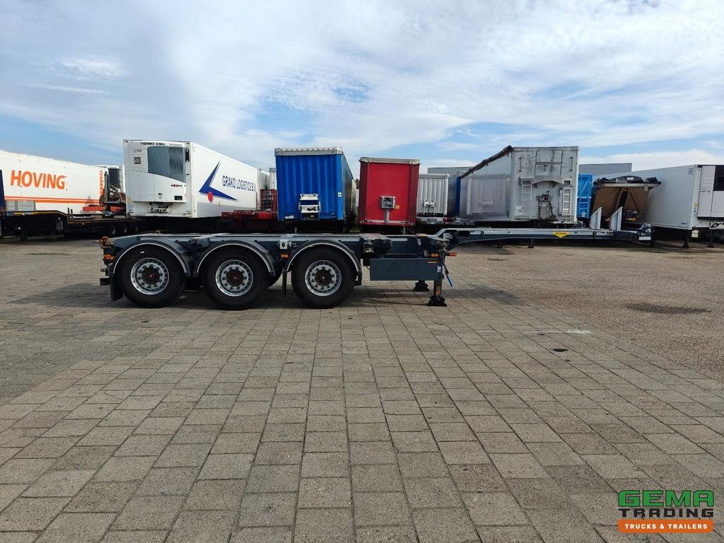 Broshuis 3UCC-39/45 MFCC All Types of Containers - Lift Axle - SAF Disc Brake - 03/2027 MOT