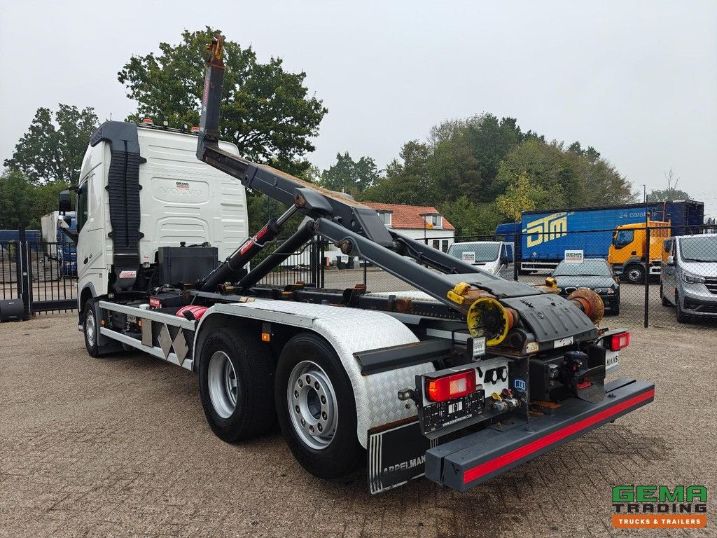 Volvo FH420 6x2/4 GlobeTrotter Euro6 - Hiab 21T Hooklift System - Full Air - Lift/Steering Axle - SmartTacho V2 - 02/2027 MOT