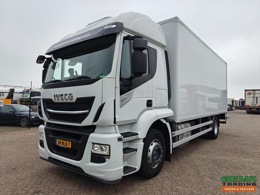 Iveco Stralis 310 4x2 Sleeper Cab Euro6C - Enclosed Box 6.5m + Tail Lift 2000KG - 06/2027 MOT