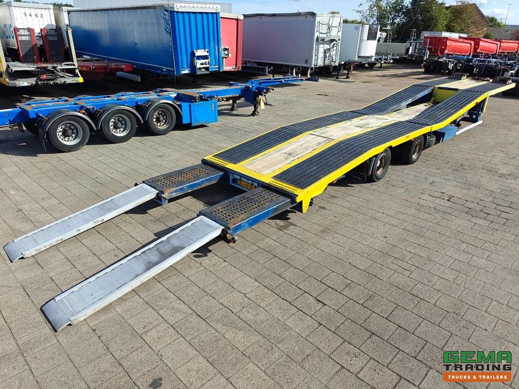 GS OTIL-120-2000 DT Truck Transporter - 1.4 Meter Extendable - Winch + Remote - Lifting Bed - Safe Drum Brakes - 08/2027 MOT