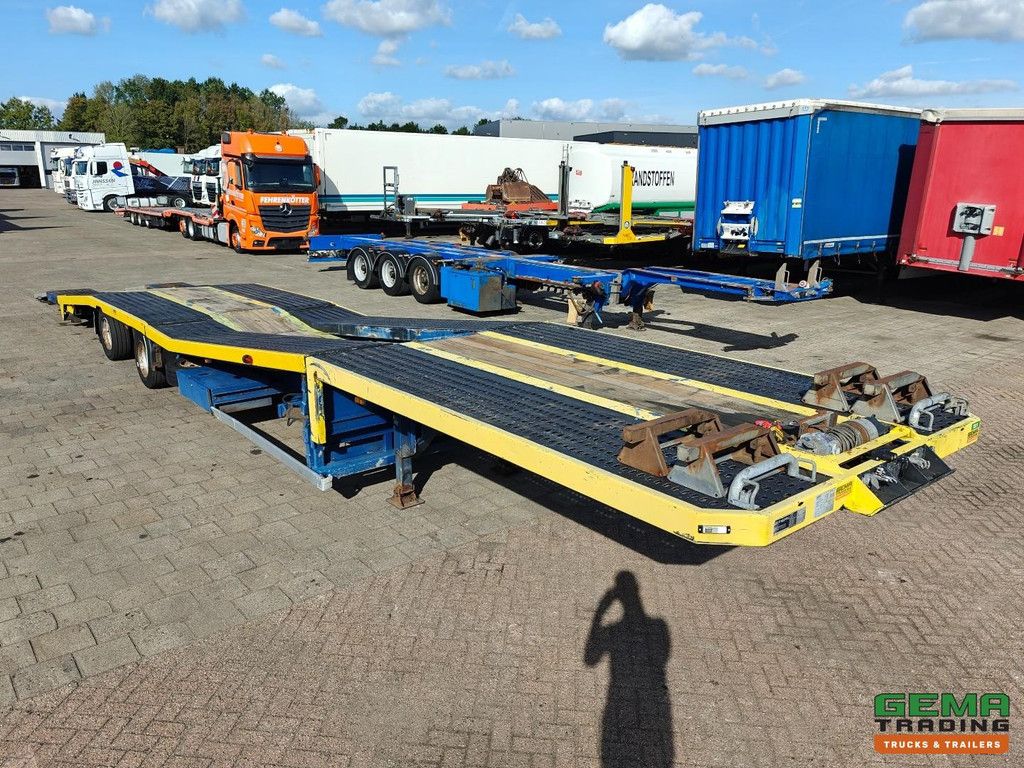 GS OTIL-120-2000 DT Truck Transporter - 1.4 Meter Extendable - Winch + Remote - Lifting Bed - Safe Drum Brakes - 08/2027 MOT