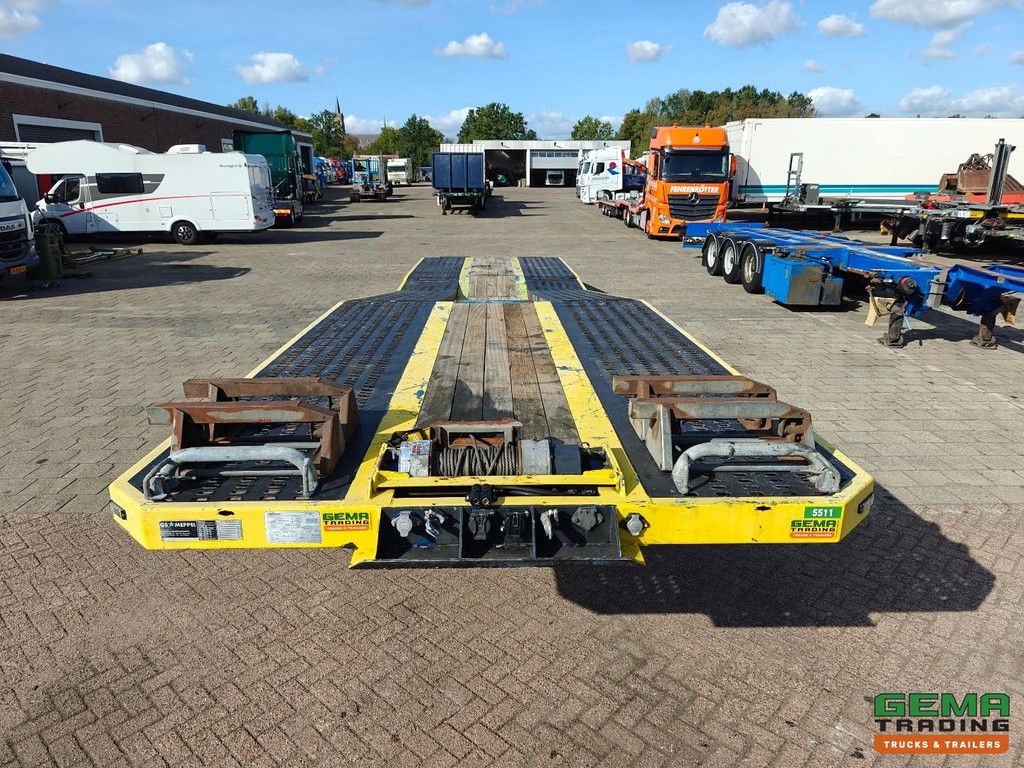 GS OTIL-120-2000 DT Truck Transporter - 1.4 Meter Extendable - Winch + Remote - Lifting Bed - Safe Drum Brakes - 08/2027 MOT