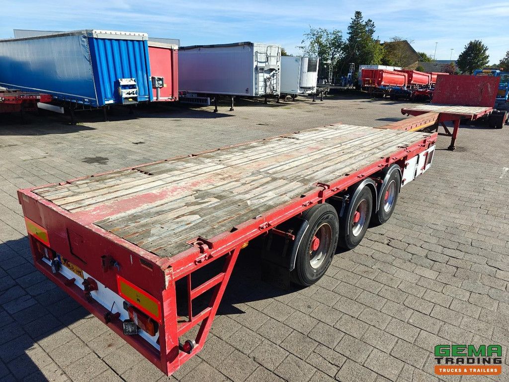 Kromhout 3.VOU-16-27.1N Open Loading Bed 12.4m - Extendable 5.9m - Trailing Axle - SAF Drum Brake