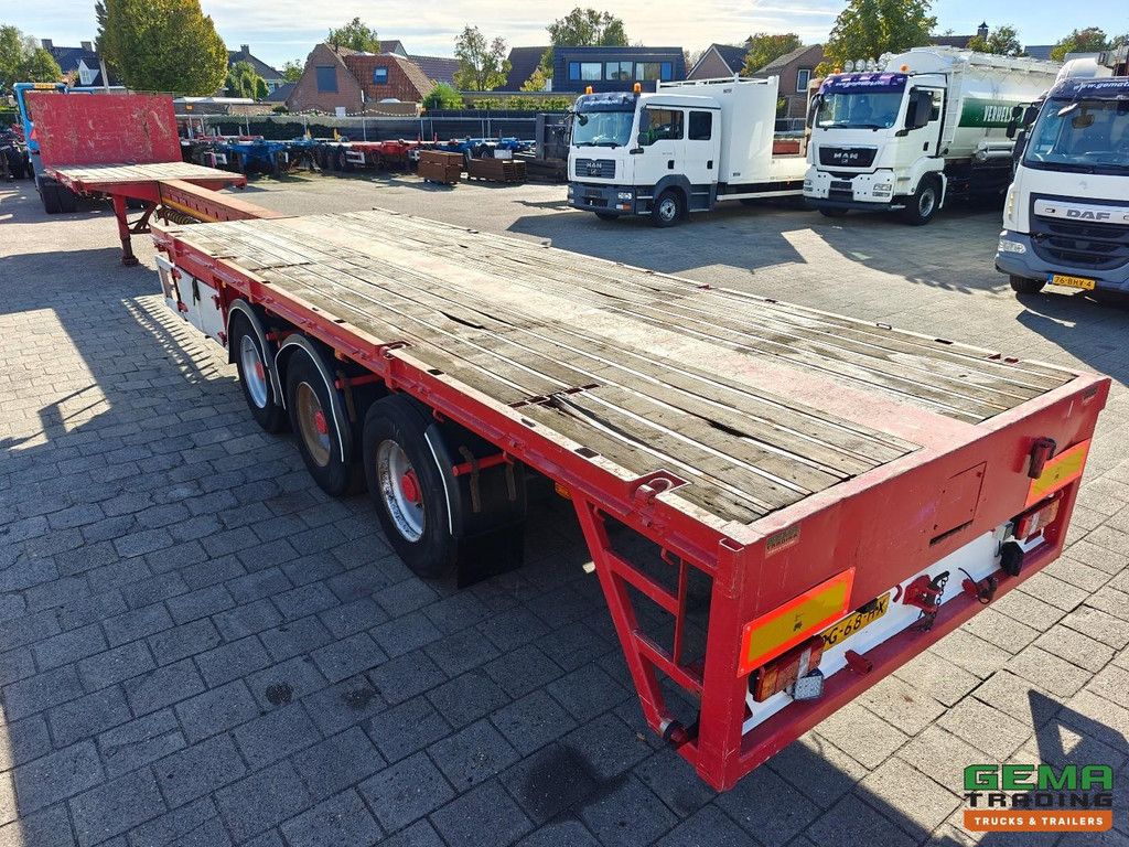 Kromhout 3.VOU-16-27.1N Open Loading Bed 12.4m - Extendable 5.9m - Trailing Axle - SAF Drum Brake