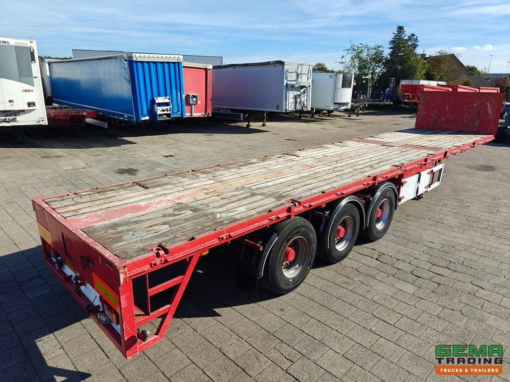 Kromhout 3.VOU-16-27.1N Open Loading Bed 12.4m - Extendable 5.9m - Trailing Axle - SAF Drum Brake