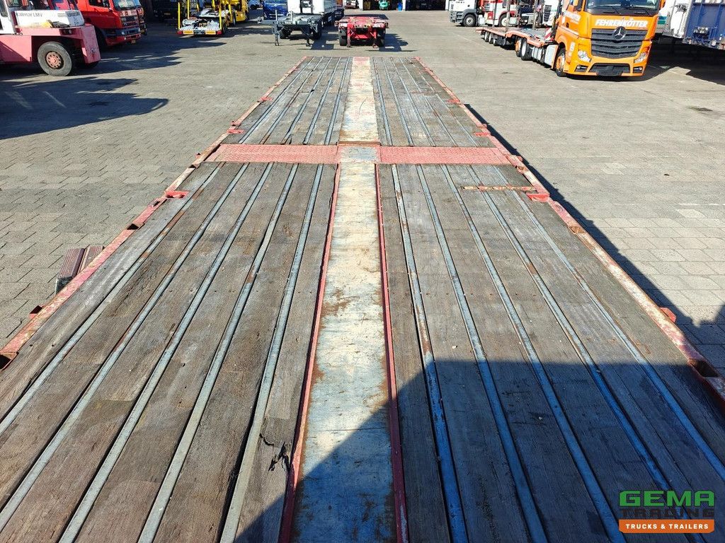 Kromhout 3.VOU-16-27.1N Open Loading Bed 12.4m - Extendable 5.9m - Trailing Axle - SAF Drum Brake