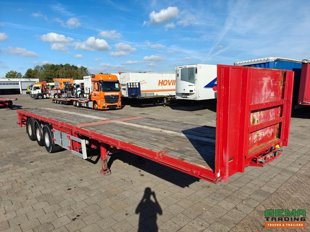 Kromhout 3.VOU-16-27.1N Open Loading Bed 12.4m - Extendable 5.9m - Trailing Axle - SAF Drum Brake