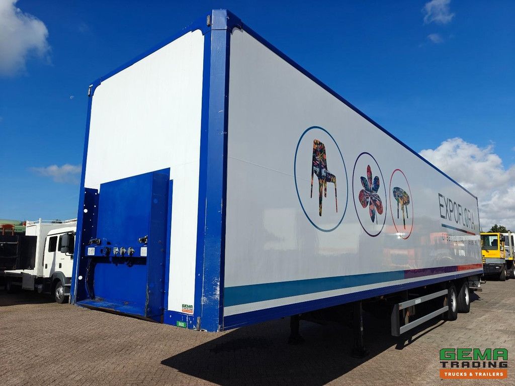 Groenewegen DR0-14-18B Geschlossener Kastenaufbau 13,6 m + Heckklappe 2000 kg – Lift-/Lenkachse – BPW-Scheibenbremsen – TÜV bis 01/2027