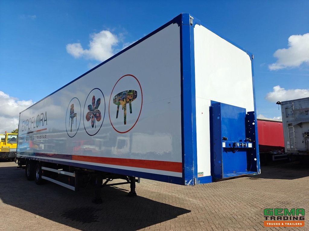 Groenewegen DR0-14-18B Geschlossener Kastenaufbau 13,6 m + Heckklappe 2000 kg – Lift-/Lenkachse – BPW-Scheibenbremsen – TÜV bis 01/2027