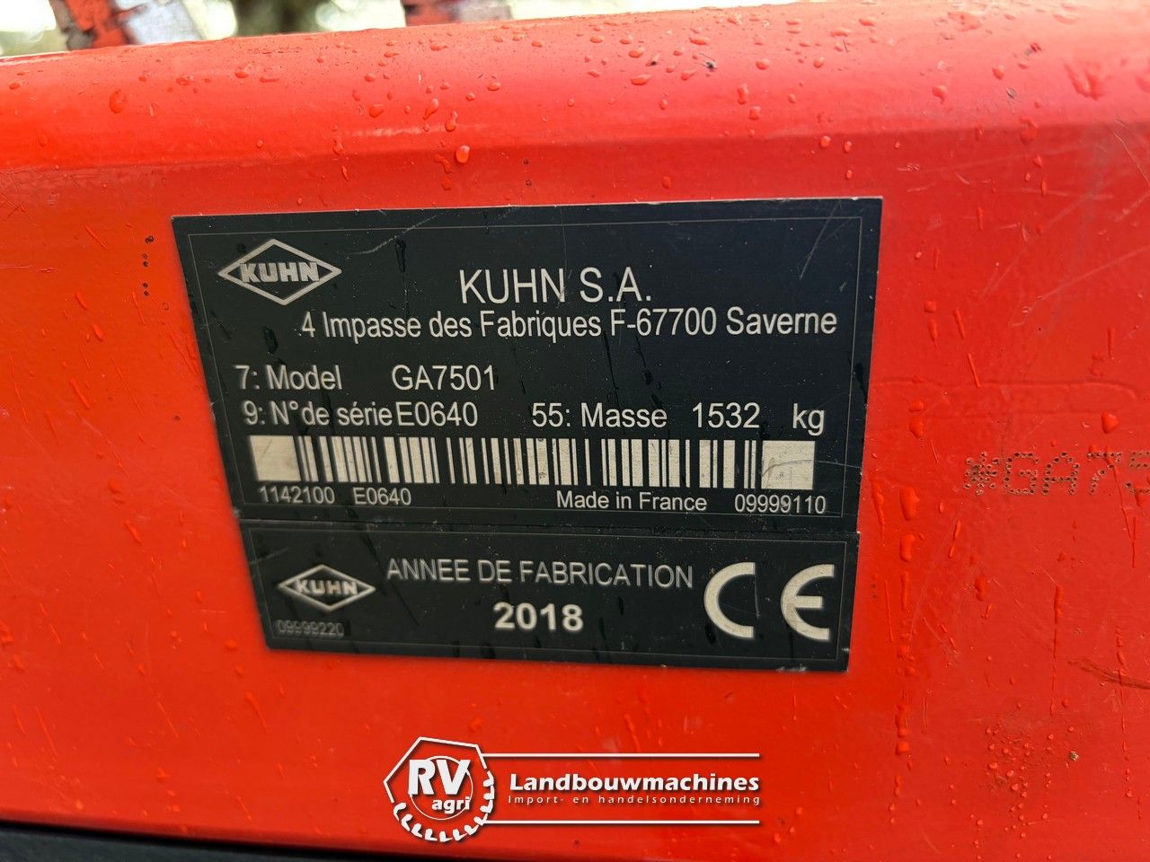 Kuhn GA 7501+