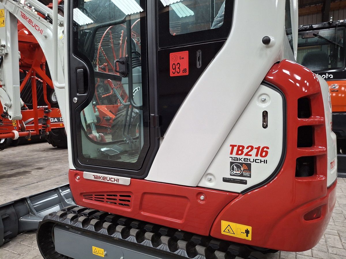 Takeuchi TB216, minigraver, minikraan, BJ2026, Nieuw!
