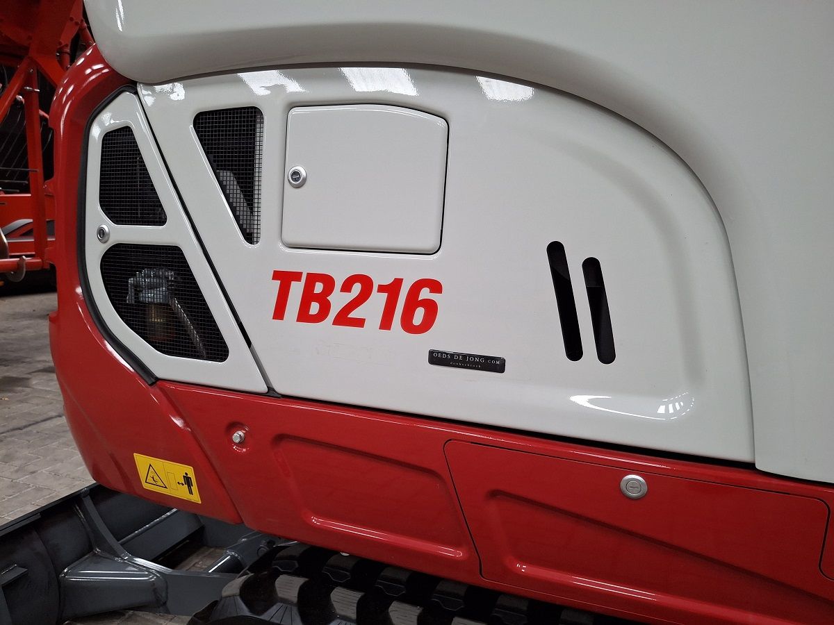 Takeuchi TB216, minigraver, minikraan, BJ2026, Nieuw!