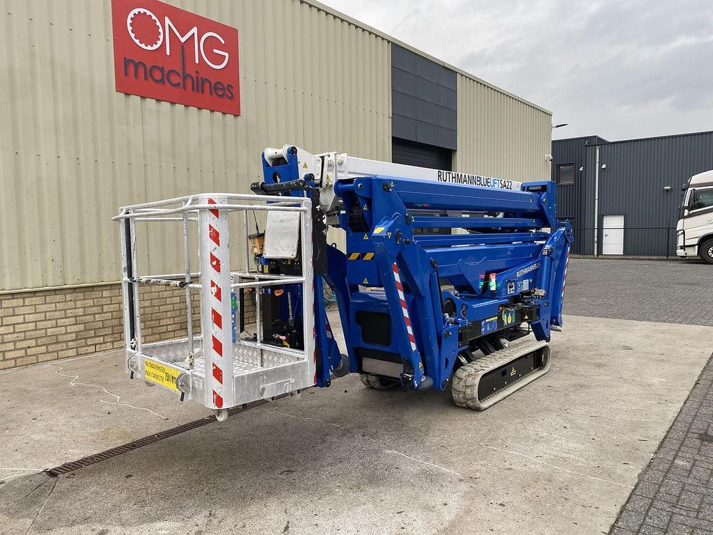 2022 Ruthmann Bluelift SA22, Spin hoogwerker, 22 meter