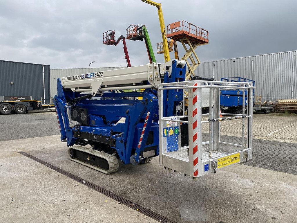 2022 Ruthmann Bluelift SA22, Spin hoogwerker, 22 meter