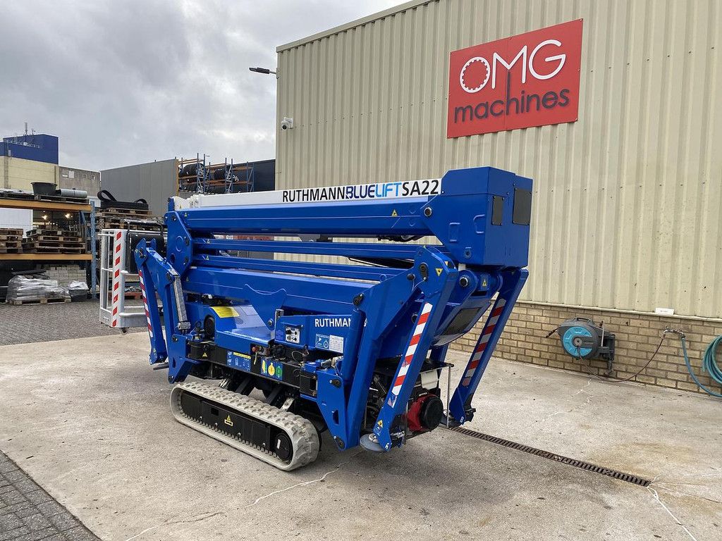 2022 Ruthmann Bluelift SA22, Spin hoogwerker, 22 meter