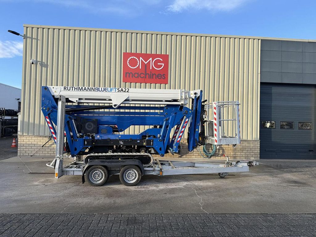 2022 Ruthmann Bluelift SA22, Spin hoogwerker, 22 meter