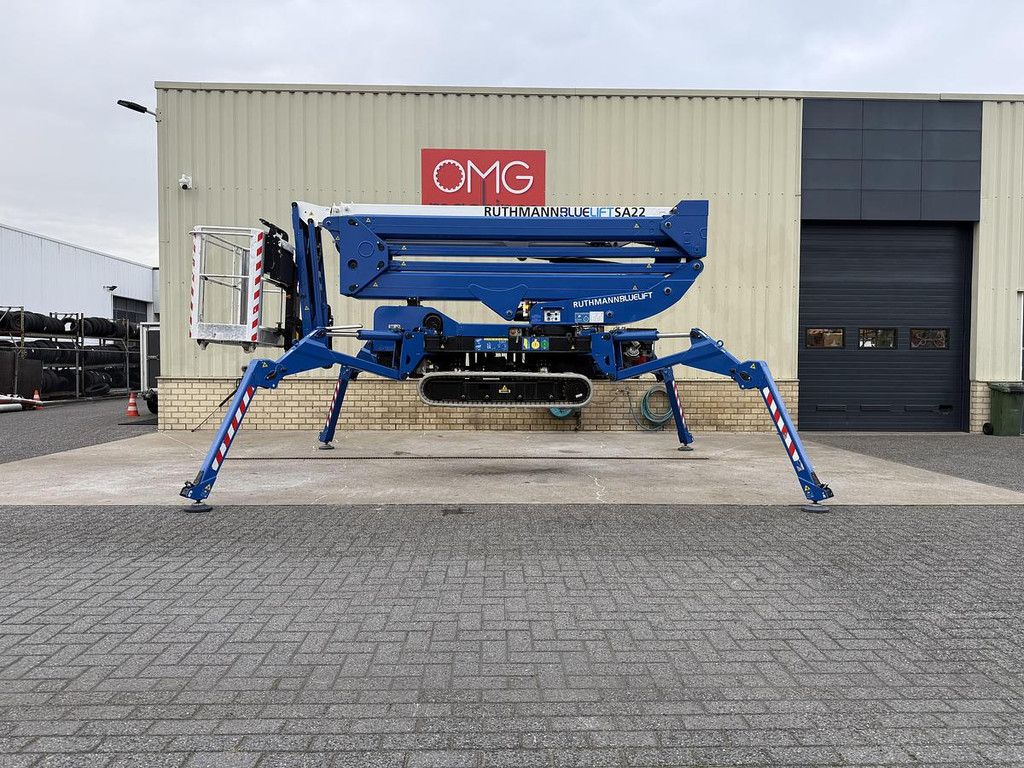 2022 Ruthmann Bluelift SA22, Spin hoogwerker, 22 meter