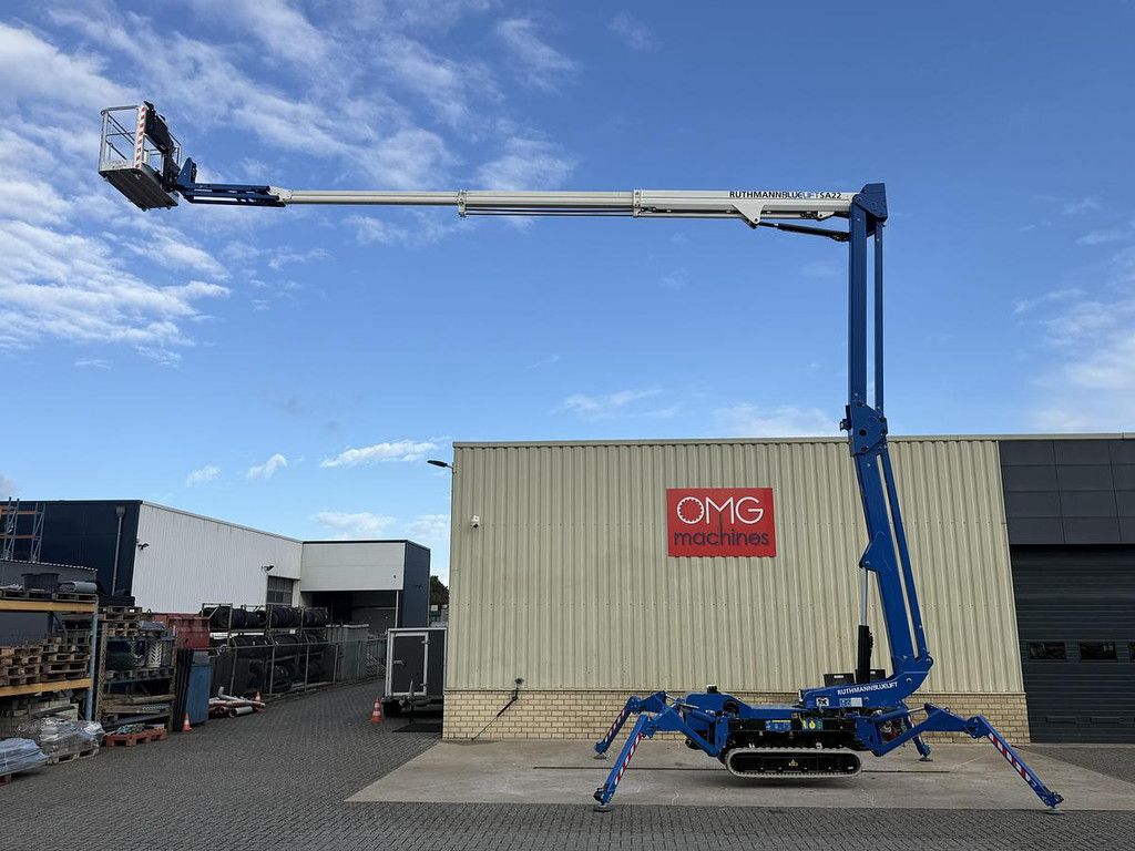 2022 Ruthmann Bluelift SA22, Spin hoogwerker, 22 meter