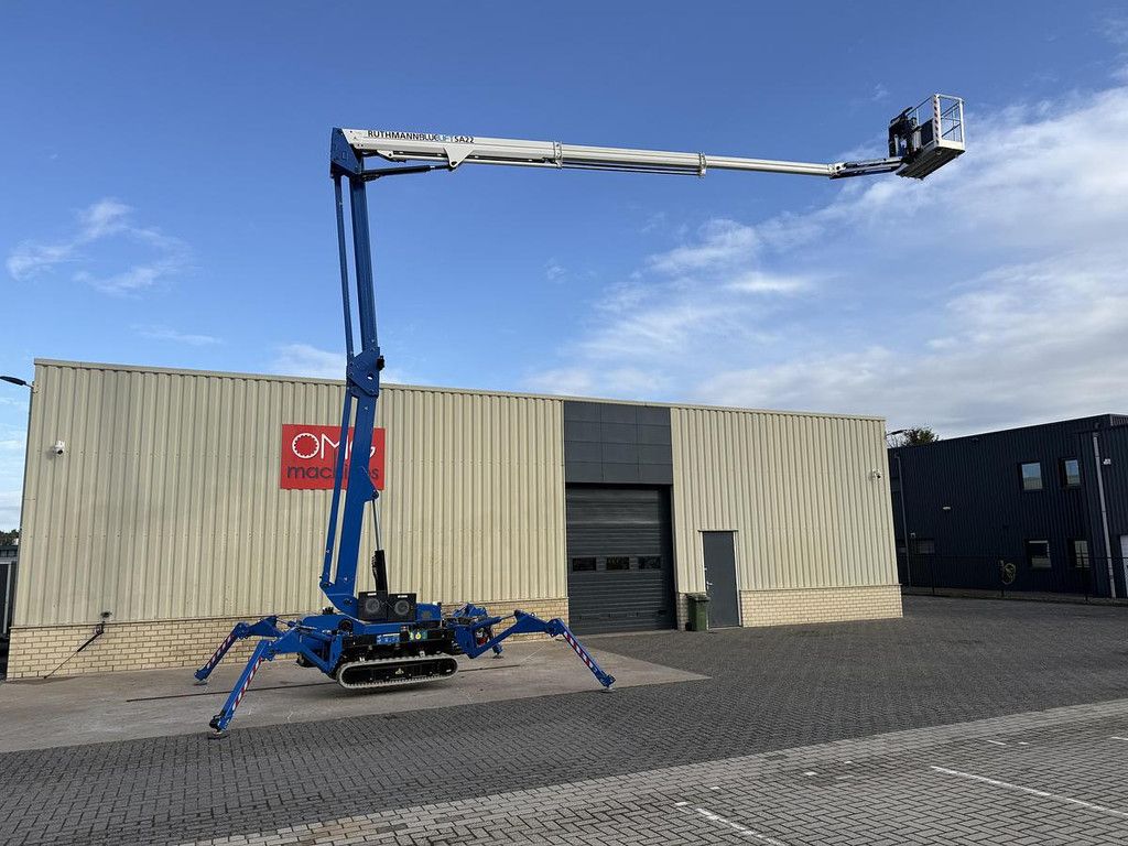2022 Ruthmann Bluelift SA22, Spin hoogwerker, 22 meter