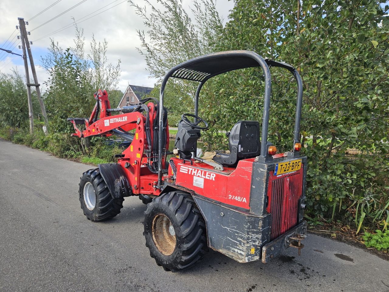 Gebruikte Thaler 2748A mini shovel