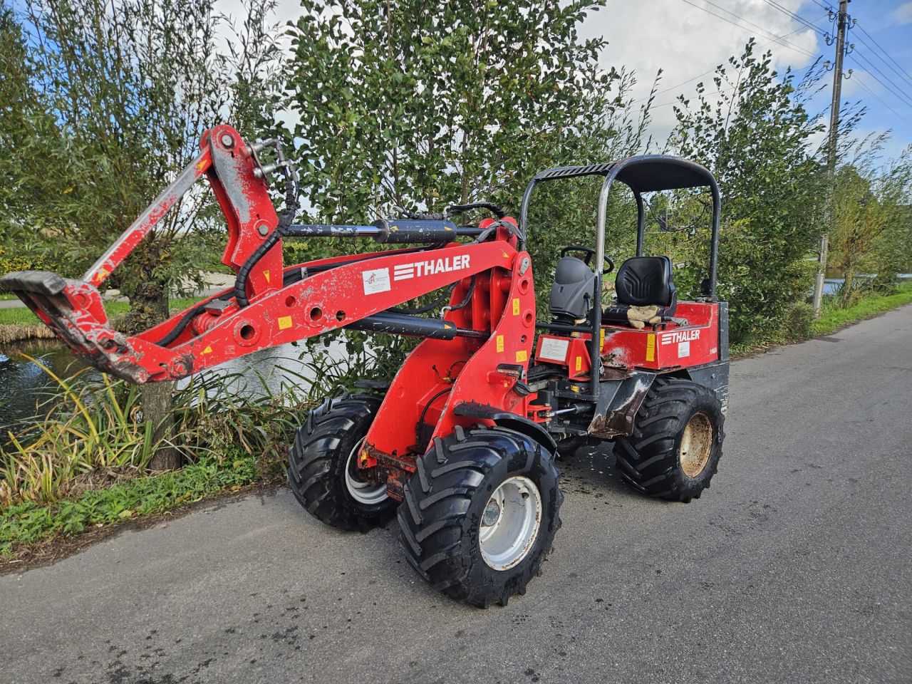Gebruikte Thaler 2748A mini shovel