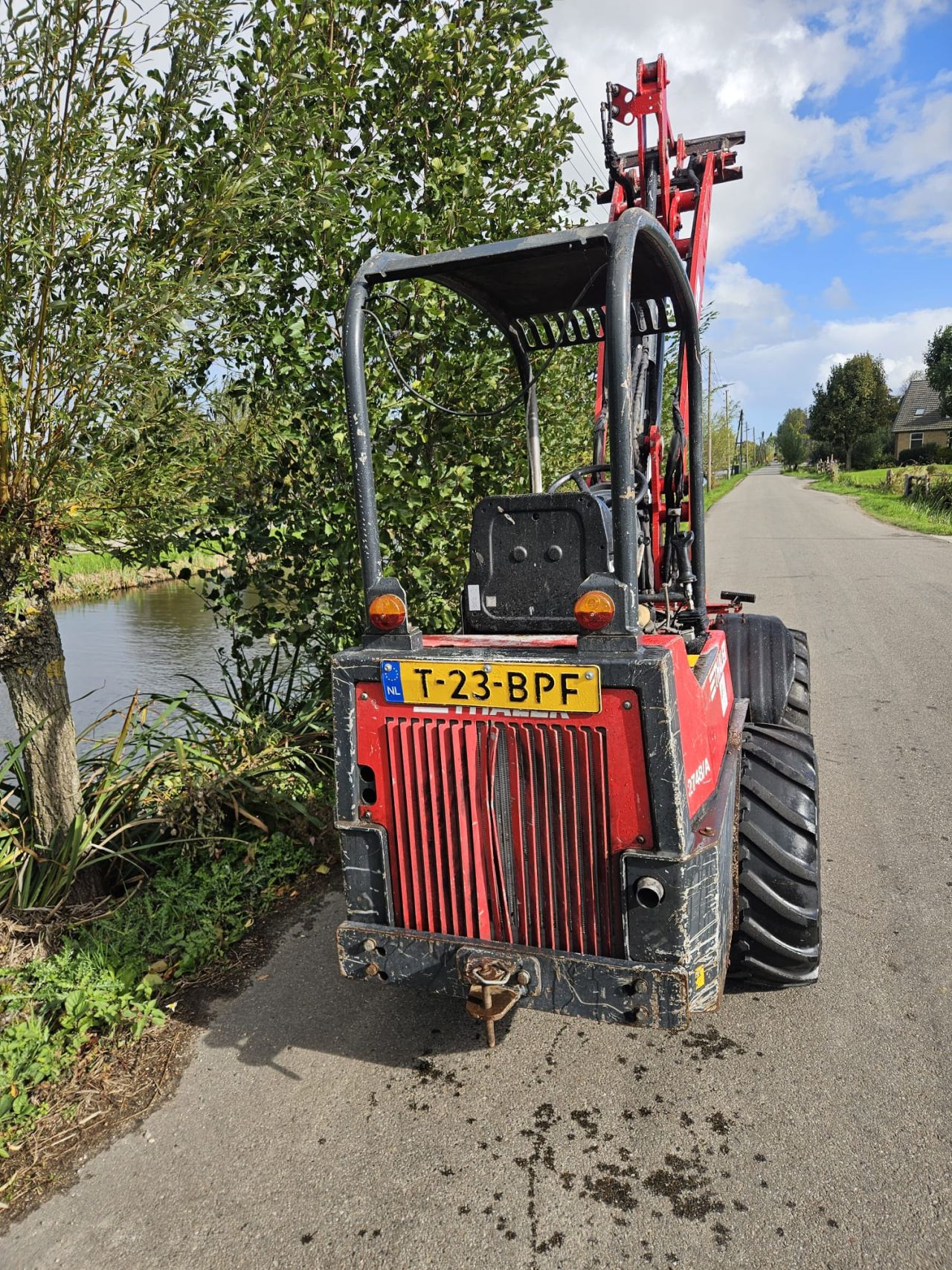 Gebruikte Thaler 2748A mini shovel
