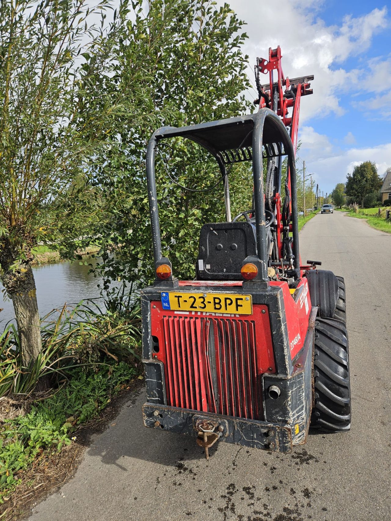 Gebruikte Thaler 2748A mini shovel