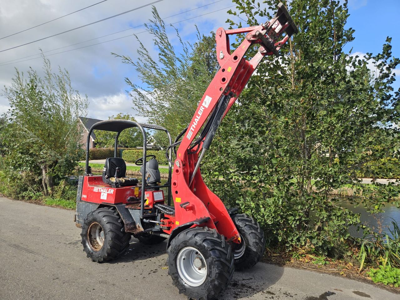 Gebruikte Thaler 2748A mini shovel