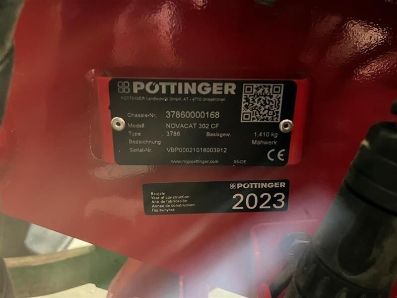 Pöttinger Novacat 302 CF