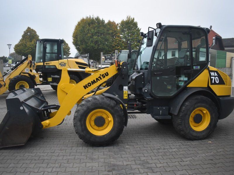 Komatsu WA70-7 mit Straßenzulassung