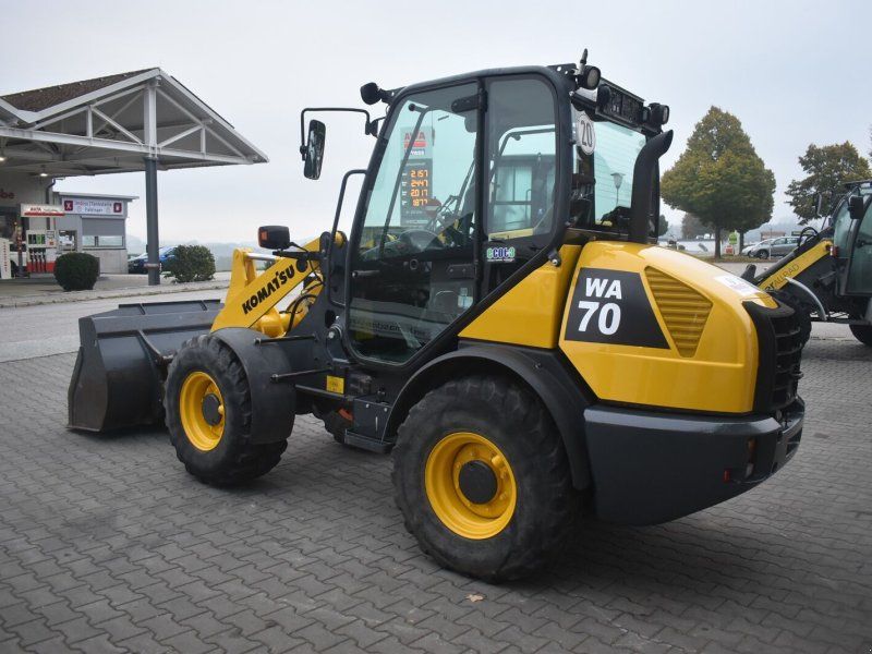 Komatsu WA70-7 mit Straßenzulassung