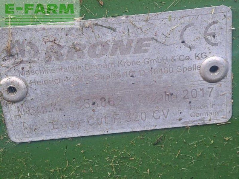 Krone EASYCUT F320CV
