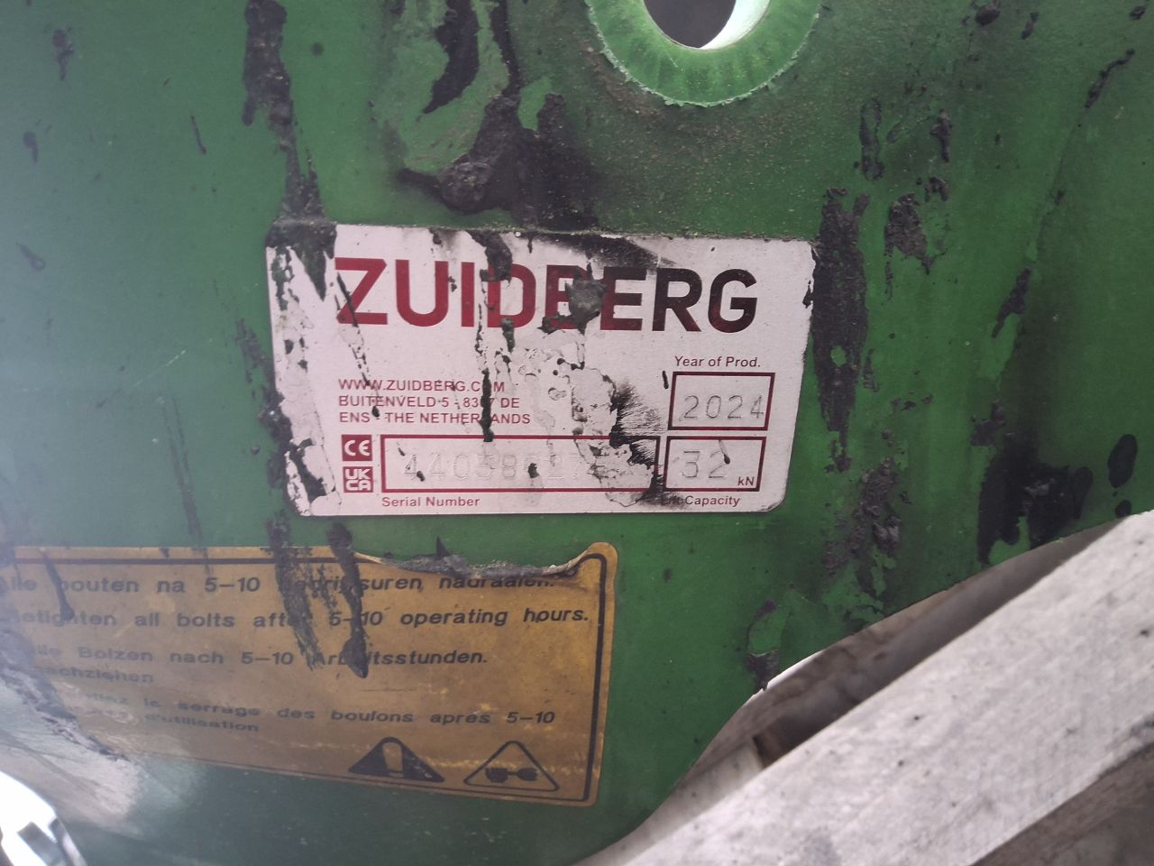 Zuidberg fronthef John Deere 6140M