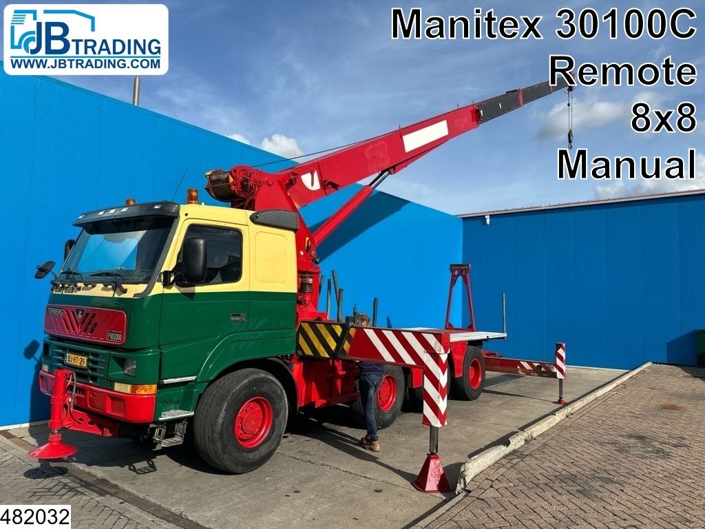 Terberg FM2000-T 8x8, EURO 2, Manitex 30100C, manual