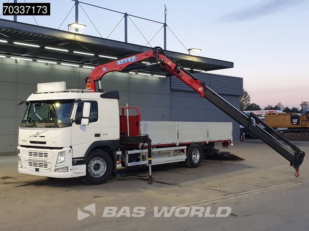 Volvo FM FM 330 4X2 EFFER 125/4S Crane Kran 1500kg Tailgate Full Air Automatic VEB Euro 6